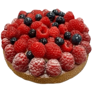 Tarte framboises 4 - 6 personnes