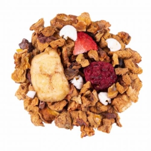 Infusion mélange fruits rouges & du vergers - Mélange doux pour les enfants 