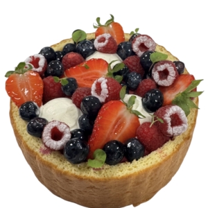 Charlotte Framboise et fruits rouges 6 personnes