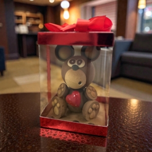 Valentin l’Ourson – Création Chocolatée Spéciale Saint-Valentin