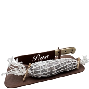Saucisson pour Papa – Chocolat, praliné et fruits secs